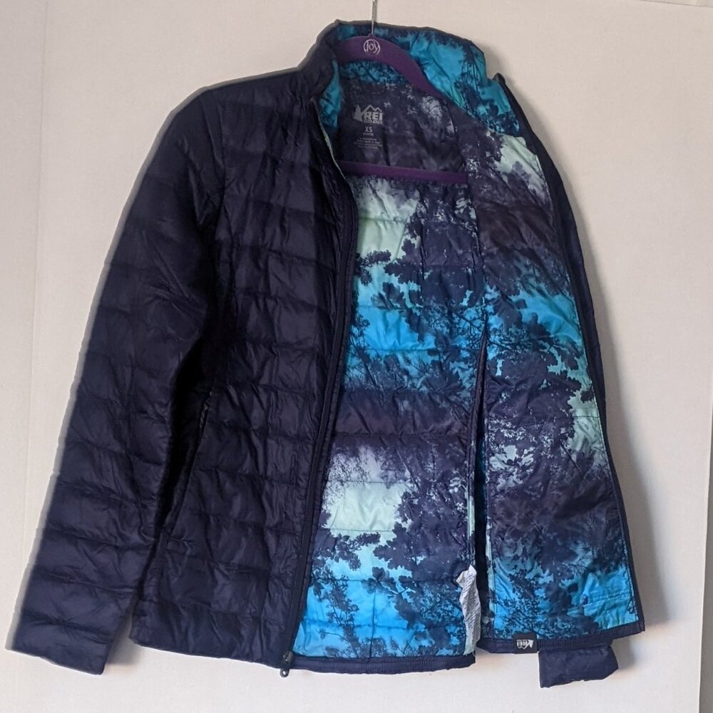 Blue REI Coop ski jacket in perfect condition, Extra Small